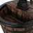 26.5" High Hand Crafted Weather Resistant Floor Fountain With Light