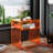 Devontre Modern Acrylic 2-Tier Home Decor, Nightstand, Anti-scratch Modern Side Table-37373679