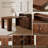 Modern Extendable Dining Table with Storage