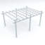 Pergola en vinyle l 16 pi x P 12 pi Barcelona
