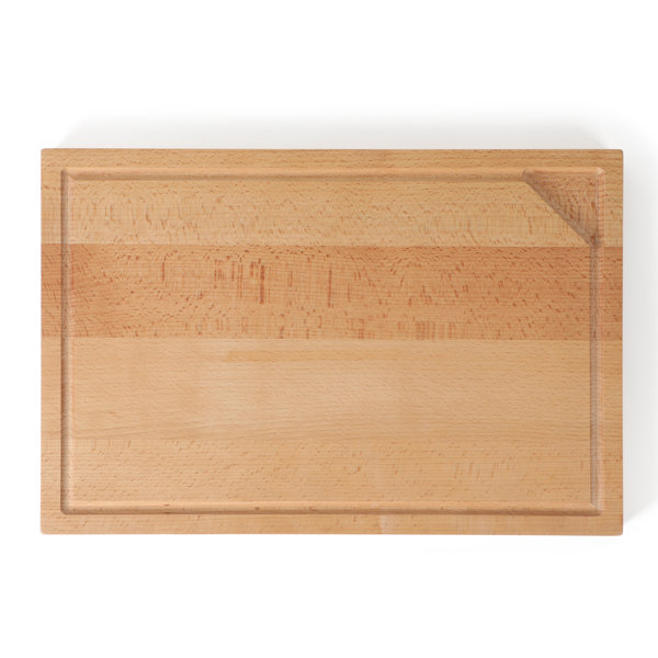 Martha Stewart Lochner 24 x 16 Beech Wood Cutting Board  w/Juice Groove : Home & Kitchen