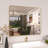Lucha Gold Framed Wall Mounted Bathroom Vanity Mirror with Tempered Glass-848255502-808870297