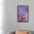 Toile avec cadre or