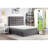 Recharge 5-Layer, 12 Inch Hybrid Memory Foam And Coil Mattress, White And Grey Knit Cover-429590935
