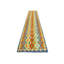 Tapis de couloir oriental multicolore Lynee