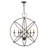 Lesperance 6-Light Steel Globe Chandelier-1470510440