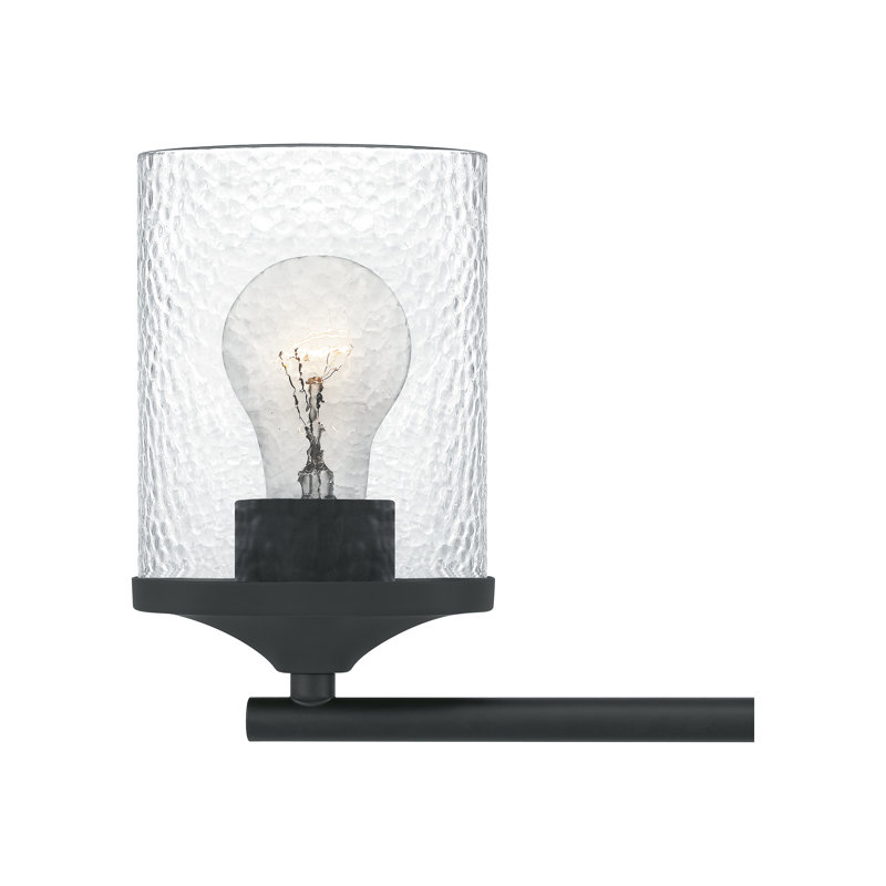 Hancox 4 - Light Dimmable Vanity Light, Matte Black