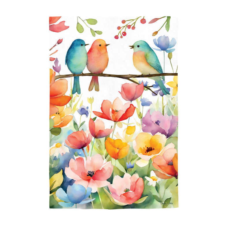 Drapeau de jardin Bird