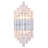 Transitional 2 Light Glass Rod Wall Sconce-67987323