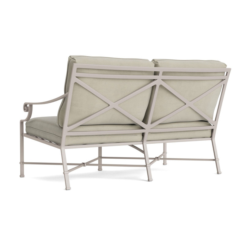 Venetian Outdoor 2 - Seat Loveseat, Fusion Dove, Dove