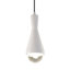 Luminaire suspendu conique à 1 lumière Breeona avec détails en métal-888389132-888299697