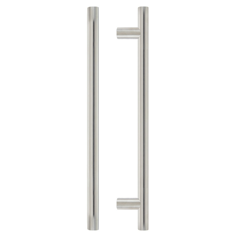 22Mm Guardsman Pull Handle - 600Mm  - Grade 201 - Bolt Through Fixings