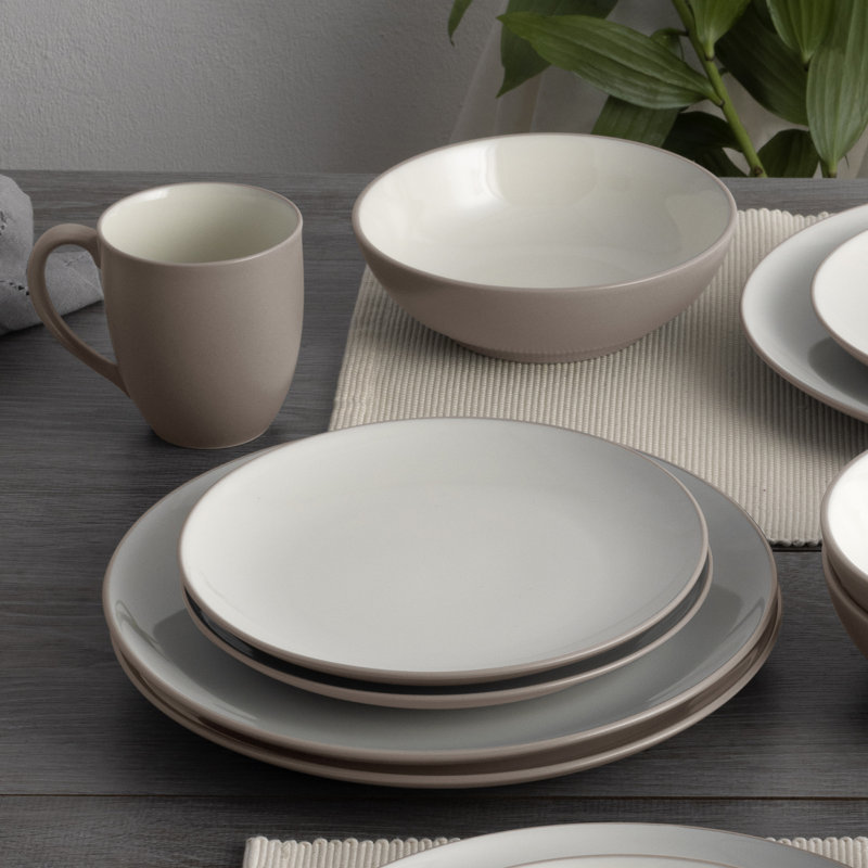 Noritake Colorwave Coupe Salad Plates, 8-1/4", Sand