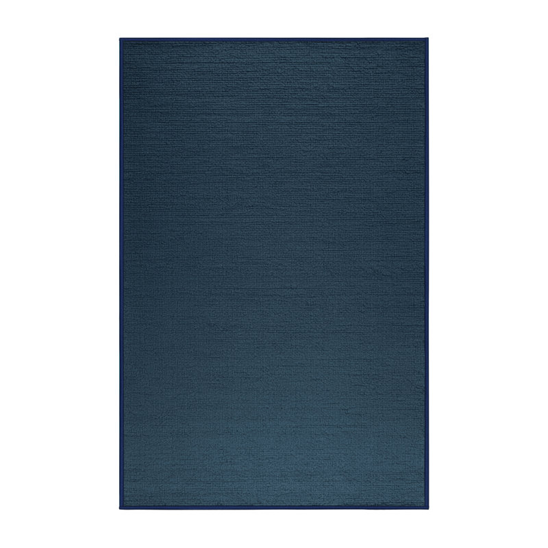 Machine Washable Solid Gray Area Rug, Rectangle 2' x 3'