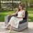 Sei 13 - Piece Modular Outdoor Wicker Sectional Set with Ultra-Wide Armrest,Patio Conversation Set with Cushions and Fire Pit-440150214
