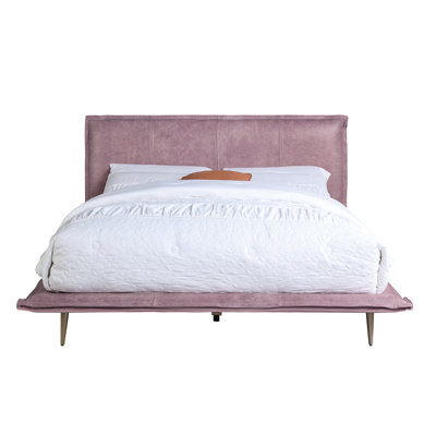 Lit plateforme tapissier Marsso