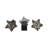3-Pieces Kriss Flower Statuary With Marb-2119468882