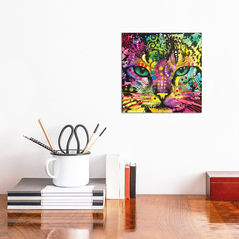 Don't Look Away by Dean Russo - Wrapped Canvas Print, 30.48 cm H x 30.48 cm W