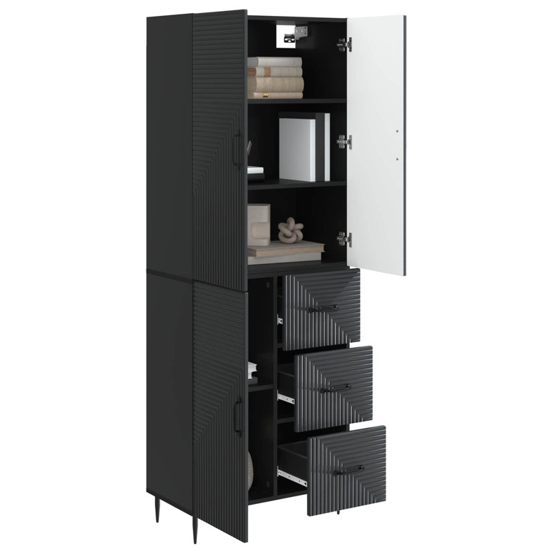 Storage Cabinet, Black