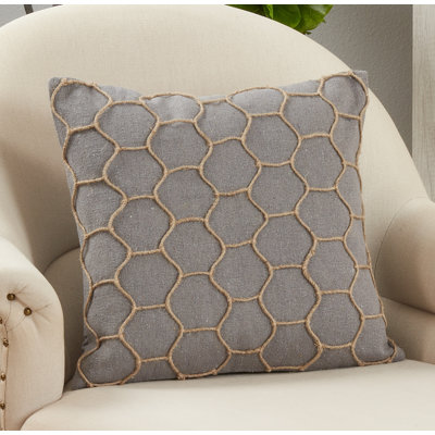 Tori Square Cotton Pillow Cover