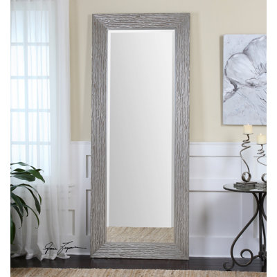 Kevaughn Wood Rectangle Wall Mirror