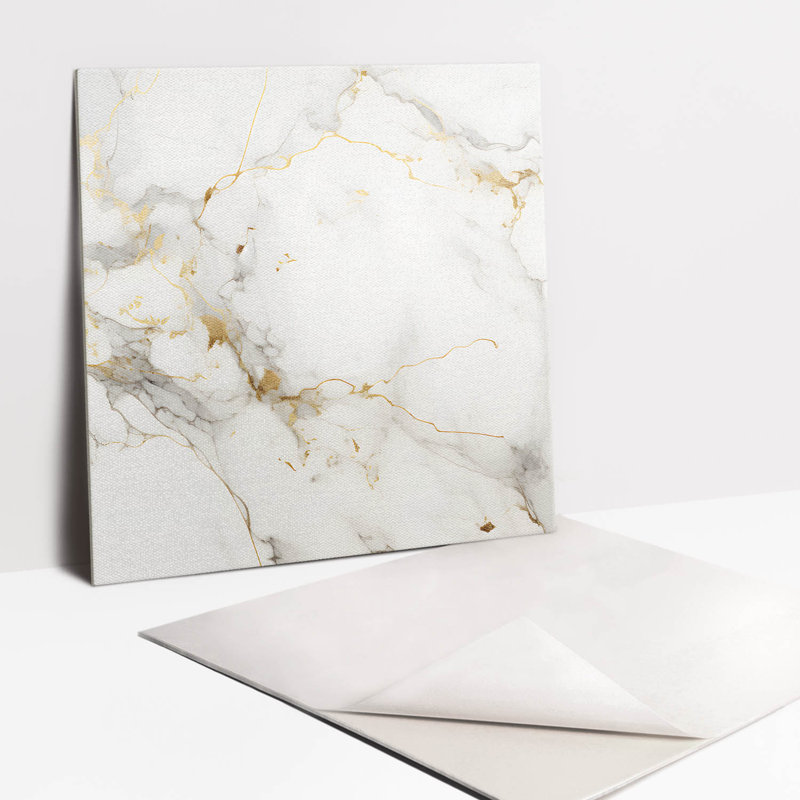Spurlin 30x30 cm Pvc Mosaic Sheet in Grey