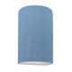 Logan Single Light Ceramic Dimmable Flush Mounted Sconce