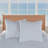 Southern Tide Tideline Coverlet Euro Gray/White Sham