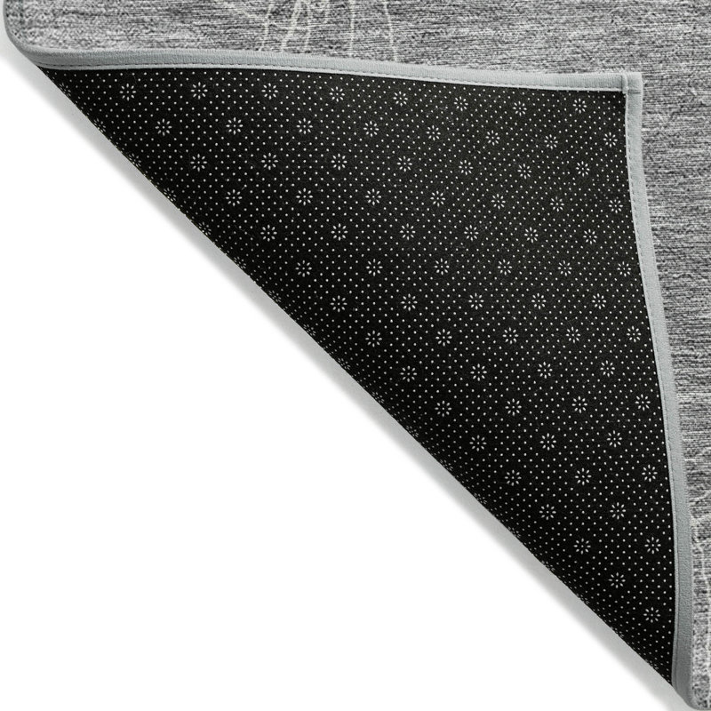 Tapis rond 8 po