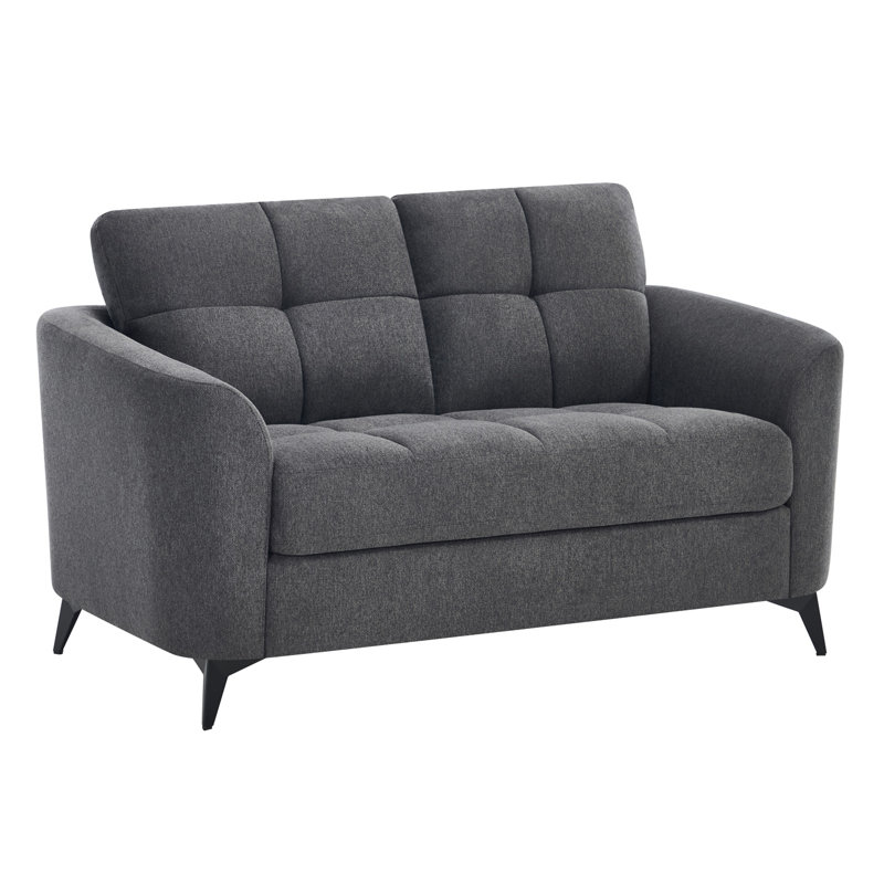 Rozalin Linen Sofa, 2, Grey