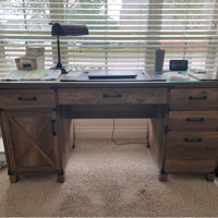 Trent Austin Design® Nguyen 59 '' Executive Desk with Drawers & Reviews