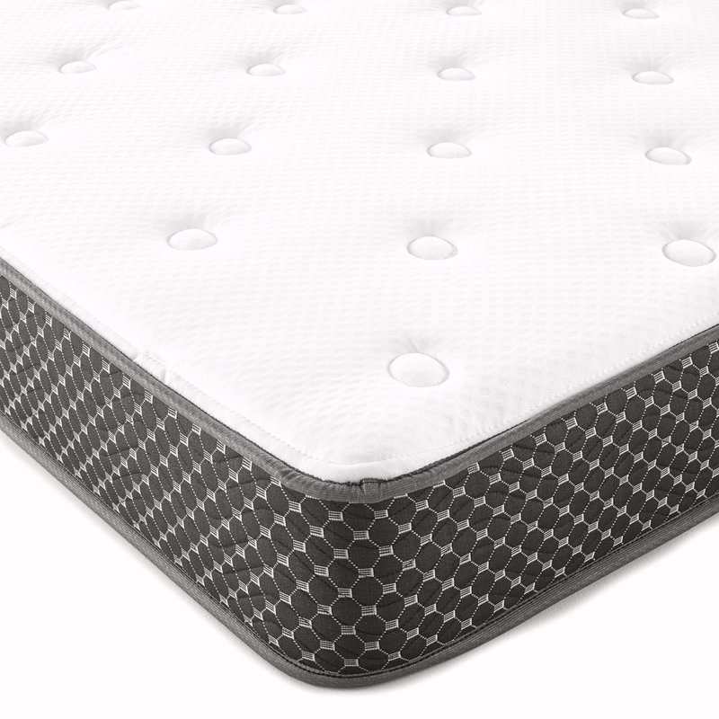 Matelas ferme en mousse matelassée 6 po, Lit simple