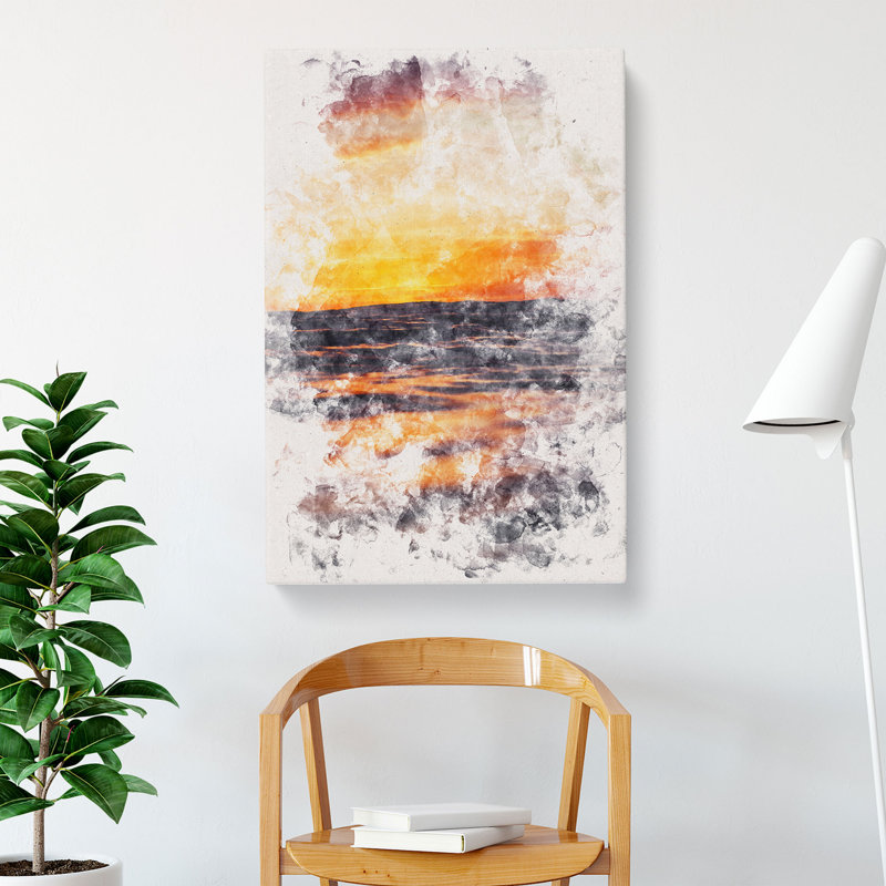 Mood Of The Ocean - Wrapped Canvas, 60cm H x 40cm W x 3cm D