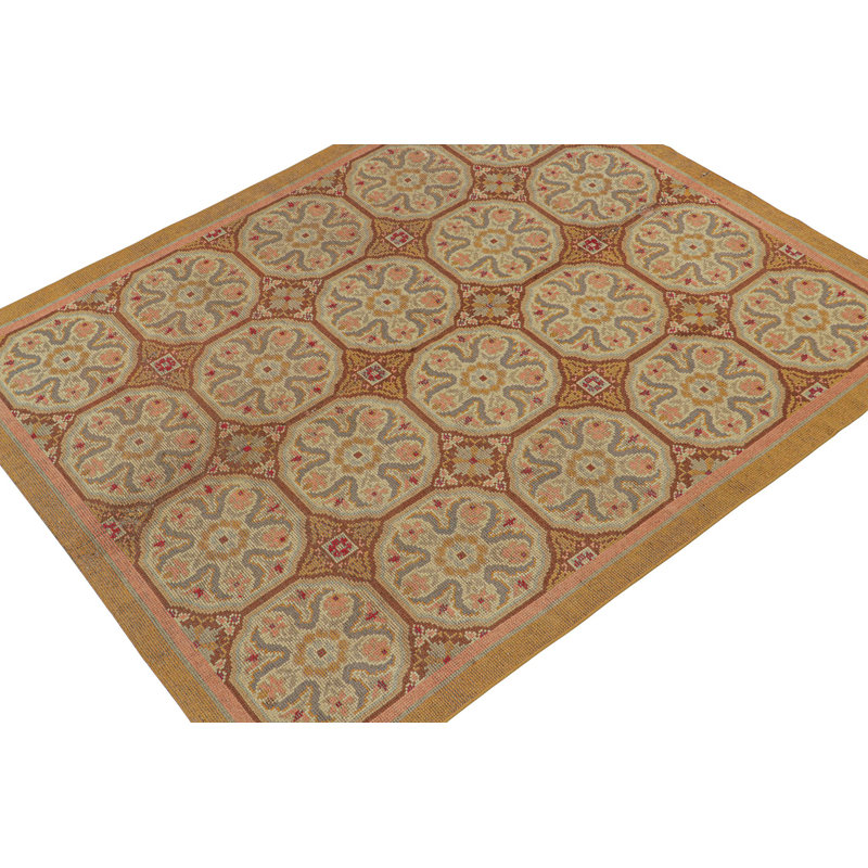 One-of-a-Kind 6'9" X 7'11" Hand Knotted Area Rug