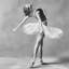Danseuse de ballet classique - reproduction encadrée mat pour la décoration intérieure-482966280