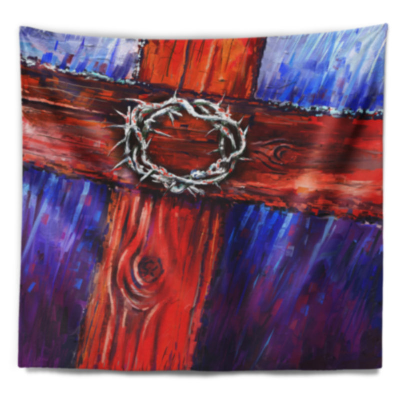 Polyester Tapestry, 68" H x 80" W