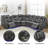 3 - Piece USB Faux Leather Power Reclining Sectional With Speaker-1631565935
