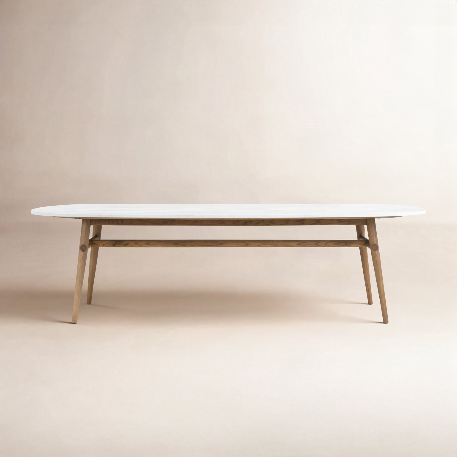 Dining Table, 30" H x 102.36" L x 43.31" W, Natural