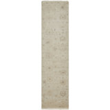 Wool Oriental Area Rug in Beige