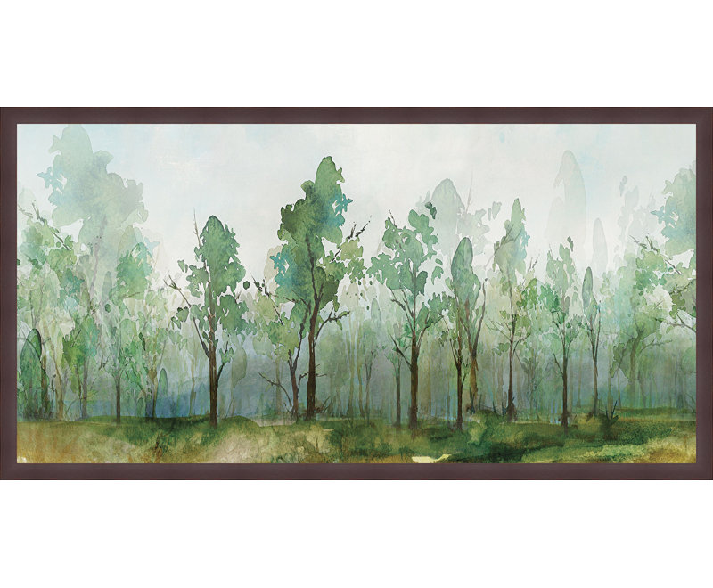 « délavé green », reproduction d’art sur toile encadrée