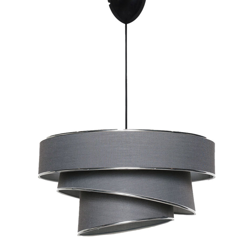 Lustre Yesemia, Argent, Gris anthracite