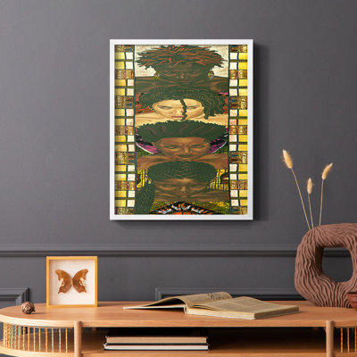 Spiritual People II, reproduction encadrée - bois massif