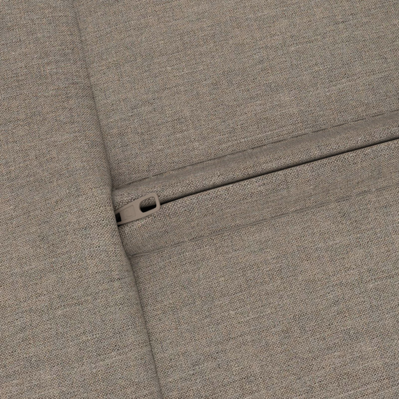 Ensemble de coussins de canapé d'extérieur Sunbrella®, Cast Shale Sunbrella® tissage uni