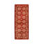 Tapis à motif géométrique moderne et moderne en laine noué à la main Coral-124206092