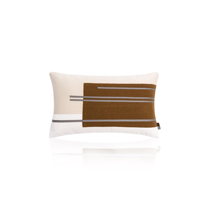 Patchwork Reversible Throw Pillow