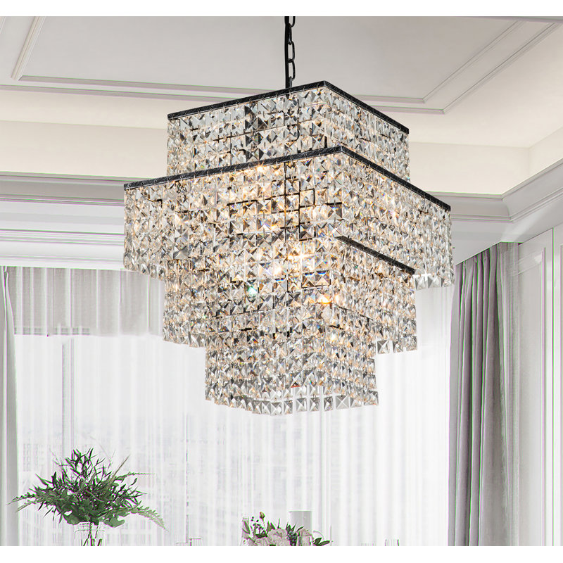 Lustre en cristal à 6 lumières Drimit
