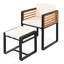 Ensemble repas en acacia avec coussins et repose-pieds Phillip-121453669-110238026