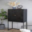 Armoire 31,5 x 16,5 x 60 po, noir