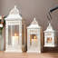 Barkhad 3 Piece Corner Lantern Set