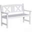 Banc de jardin de style nordique, banc de jardin en bois